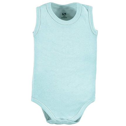 Ensembles de bodys sans manches en coton pour bébés unisexes Hudson Baby, animaux du zoo, 12-18 mois