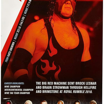 WWE - Figurine Élite, Kane le catcheur (Mattel GCL15)