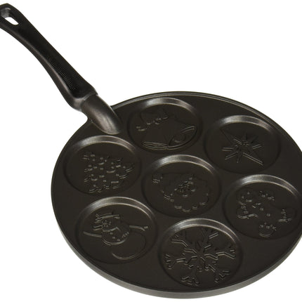 Nordic Ware Holiday Pancake Pan, Cast-Aluminium Pa