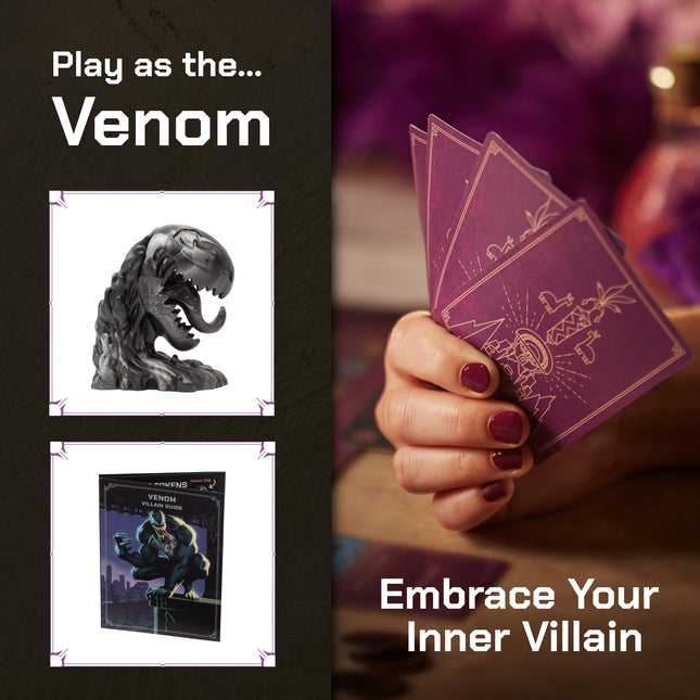 Ravensburger Marvel Villainous: Somos Venom - Expansión de juego de un solo personaje para mayores de 12 años