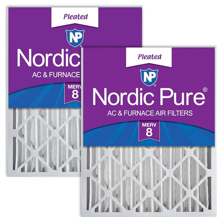 Nordic Pure 18x24x4M8-2 MERV 8 Pleated AC Furnace 