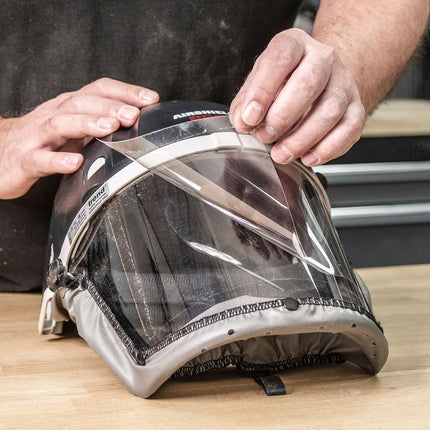 Trend Airshield Pro Clear Replacement Visor Overlays, Pack of 10, Keeps Your Airshield Pro Visor In Top Working Condition, AIR/P/3C