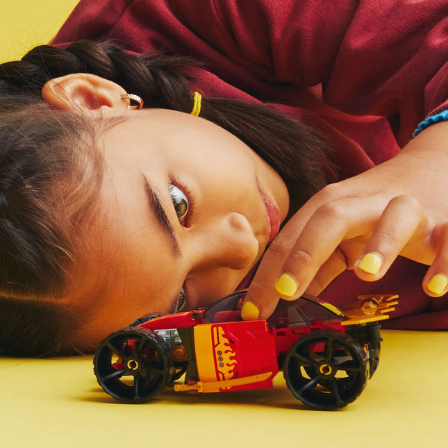 LEGO NINJAGO Kai’s Ninja Race Car EVO 71780, 2in1 Racing Car Toy to Off-Road Vehicle, Model Building Set for Boys and Girls Ages 6 Plus, Birthday Gift Idea, Golden,red