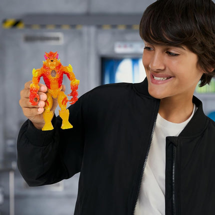 MrBeast Lab Hyper Fusion Mutators Flame Panther Action Figure