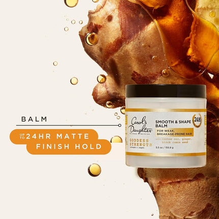 Goddess Strength Bálsamo Capilar Suavizante y Moldeador, Crema Capilar para Cabello Débil y Propenso a la Rotura, 5.5 Fl Oz