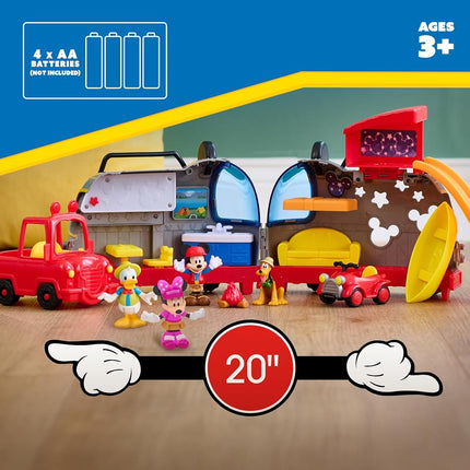 Just Play Disney Junior Mickey Mouse Happy Campers, jouet pour enfants à partir de 3 ans par