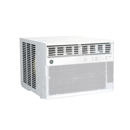 GE AWCS12WWA Window Air Conditioner, Wi-Fi Enabled, Energy-Efficient Cooling for Large Rooms up to 550 sq ft, Easy Install Kit, Control Using Remote or Smartphone App, New 12,000 BTU, White