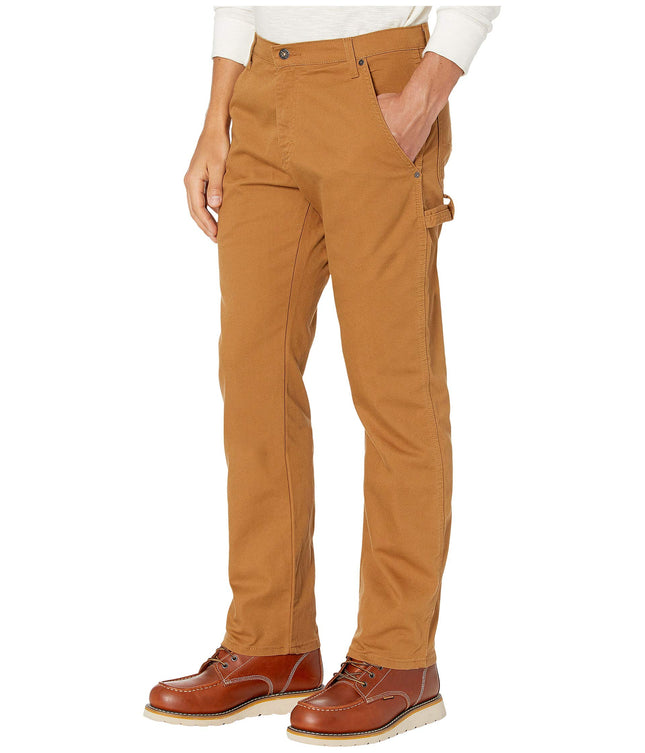 Dickies Men's Tough Max Carpenter Pant, Stonewashed Brown Duck, 38W / 34L