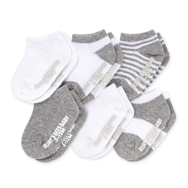 Burt's Bees Baby Ly26971-htg-12m Casual Sock, Heat