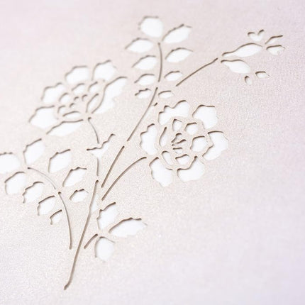 Hallmark Sympathy Greeting Card (Laser Flower)