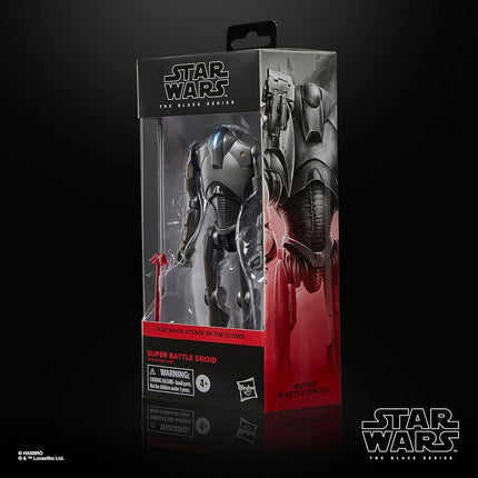 Star Wars The Black Series Super Battle Droid, Attack of the Clones 6 Inch Action Figure