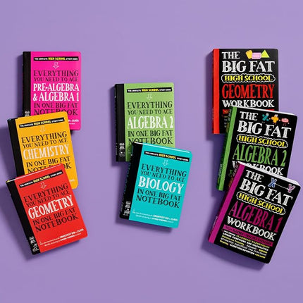 Everything You Need to Ace Algebra 2 in One Big Fat Notebook