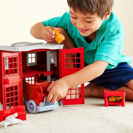 Green Toys Fire Station Playset