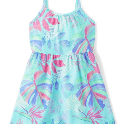 The Children's Place Baby Girls' and Toddler Sleeveless Casual Dresses, Seagrove, 2T