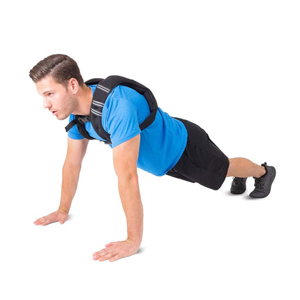 ProsourceFit Exercise Weighted Training Vest - 12lb, Black
