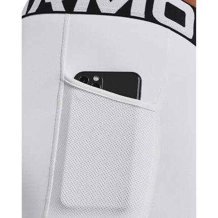 Ua Mens Ua Cg Armour Leggings White / / Black Md