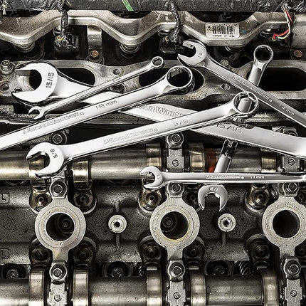 GEARWRENCH 28 Piece Combination Wrench Set | 6 Point | SAE & Metric | 81923