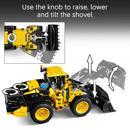 LEGO® Technic™ Volvo L120 Electric Wheel Loader 42209 Construction Toy, Vehicle Set Model, Buildable Engineering Toy for Kids, Loading Shovel for Boys and Girls Aged 9 and up