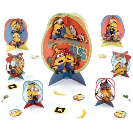 Multicolor Despicable Me Table Centerpiece Kit - 1