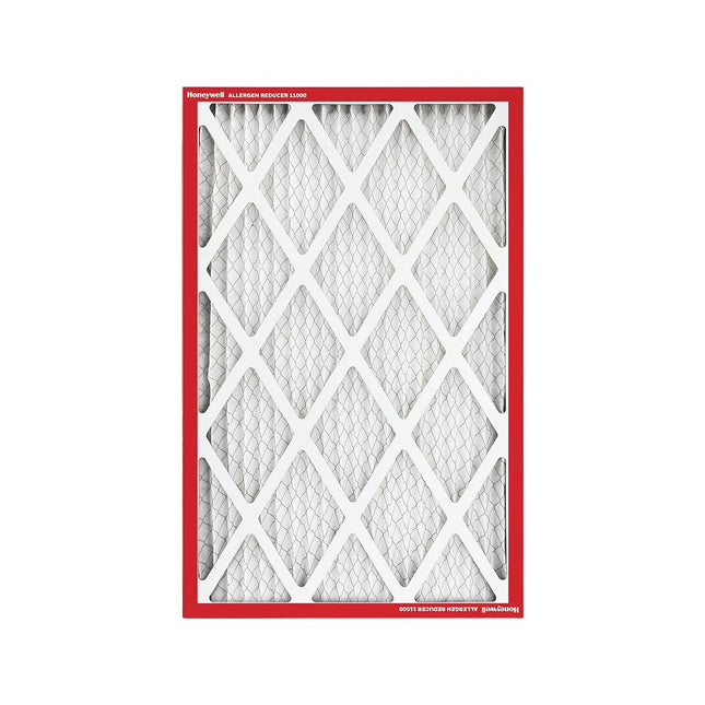 Honeywell 14x20x1 MERV 11 Allergen Reducer 11000 Electrostatic Pleated HVAC AC Furnace Air Filter (4-Pack) | Replacement Filter for Home Use | Made in USA