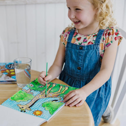 Melissa & Doug My First Paint with Water Activity Books Set - Animals, Vehicles, and Pirates - FSC Certified
