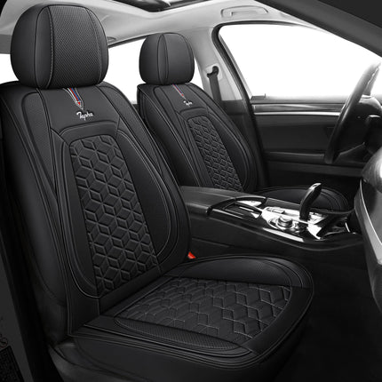 Tapha Executive Leatherette Car Seat Cover & Cushi