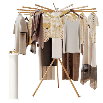 BOQORAD Wall Mounted Clothes Hanger Space-Saver，Re