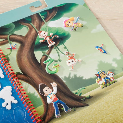 Melissa & Doug PAW Patrol Restickable Puffy Stickers - Jungle, Multicolor, 33258