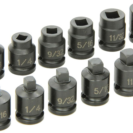 Grey Pneumatic (1211P 3/8" Drive 11-Piece Pipe Plug Socket Set