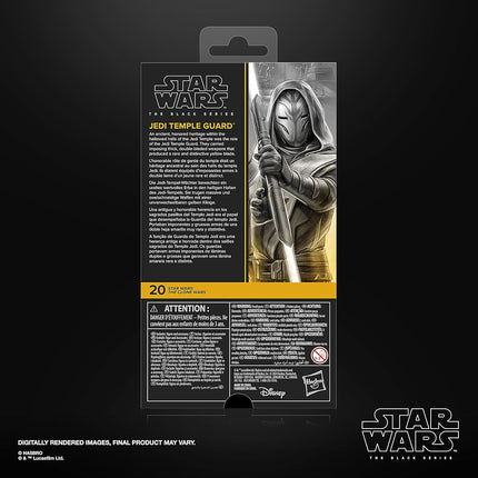 Star Wars The Black Series Jedi Temple Guard, The Clone Wars Collectible 15-cm Action Figure