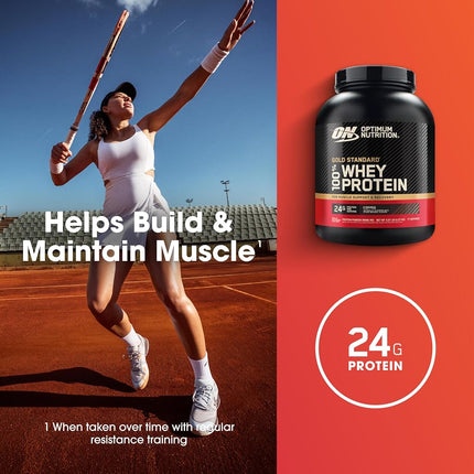 OPTIMUM NUTRITION Gold Standard 100% Whey Protein Powder, Coffee, 2.27kg - [packaging may vary]