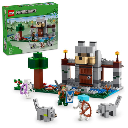 LEGO Minecraft The Wolf Stronghold - Castle Toy wi