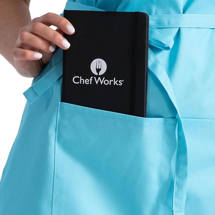 Chef Works Unisex Butcher Apron, Turquoise, One Size