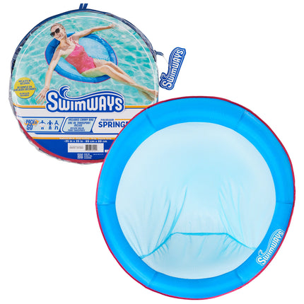 SwimWays Spring Float Premium Papasan Pool Lounger