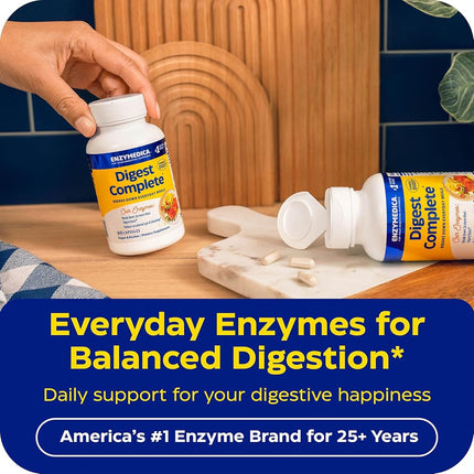 Enzymedica Digest Complete Enzyme Formula 90 Capsules