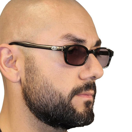 Original KD's Biker Sunglasses with Dark Grey Lenses