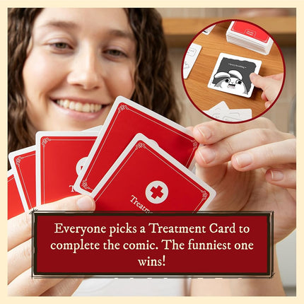 Exploding Kittens Horrible Therapist Extra Horrible, 3-8 Players, 17+
