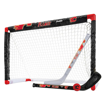 Franklin Sports Calgary Flames Mini Hockey Goal, B