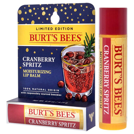 Burts Bees Cramberry Spritz Moisturizing Lip Balm For Unisex 0.15 oz Lip Balm