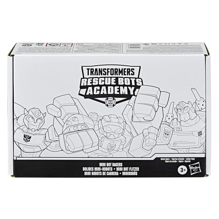 TRANSFORMERS Playskool Heroes Rescue Bots Academy Mini Bot Racers Converting Robot Toy 5-Pack, 2-Inch Collectible Toy Cars (Amazon Exclusive)