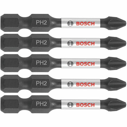 BOSCH ITPH2205 5 Pc. 2 in. Phillips #2 Impact Toug