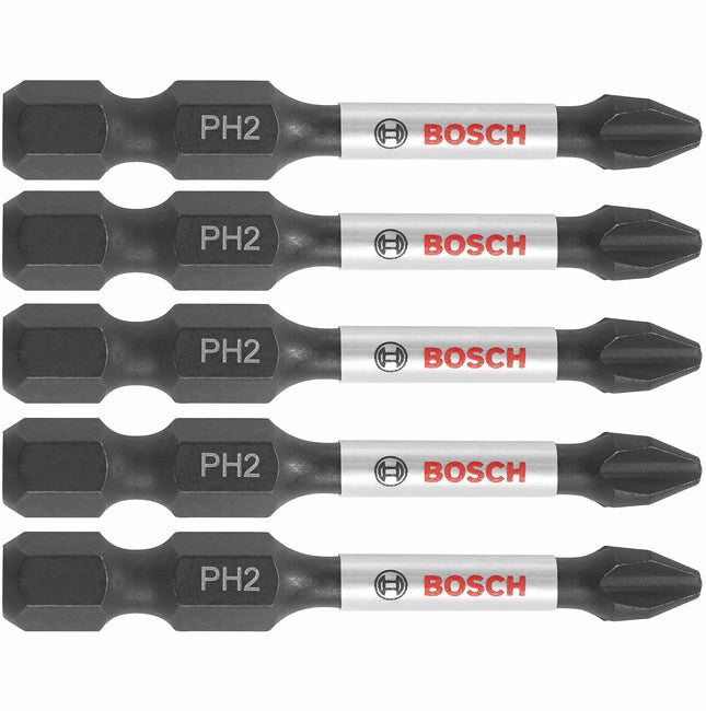 BOSCH ITPH2205 5 Pc. 2 in. Phillips #2 Impact Toug