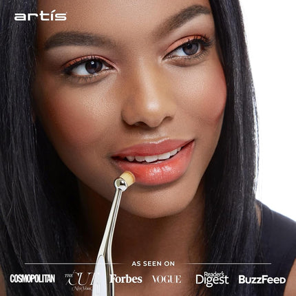 Artis Elite Mirror Circle 1R Makeup Brush | Focused Application | Eyelid folds and crease | Targeted small areas,1 Count (Pack of 1)