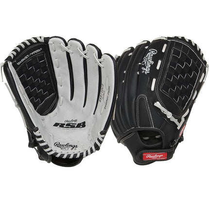 Rawlings | Guante de sóftbol de lanzamiento lento RSB | Lanzamiento con la mano derecha | 14" - Red en forma de cesta