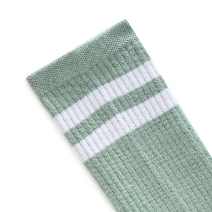 Under Armour Unisex-Adult Essential Crew Socks 6 Pack, (377) Hydro Green/Hydro Green/White, X-Large