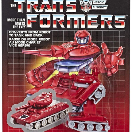 Transformers G1 Autobot Warpath Reissue