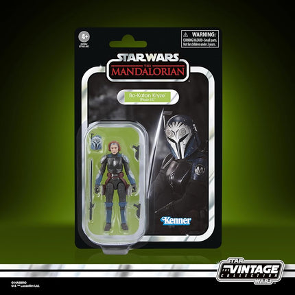 STAR WARS The Vintage Collection Bo-Katan Kryze (Plazir-15), The Mandalorian 3.75 Inch Collectible Action Figure, Dunkelbraun