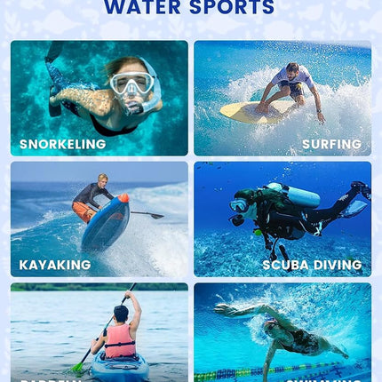 Gogokids Wetsuit Kids, Children 2.5mm Neoprene Thermal Swimsuit with UV 50+ Protection, Full Length One Piece for Ages 2-10 Boys & Girls Swimming, Surfing, Diving, Snorkeling