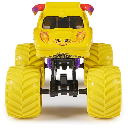 Monster Jam, Official El Toro Loco Monster Truck, Collector Die-Cast Vehicle, 1:24 Scale, Kids Toys for Boys and Girls Ages 3 and up