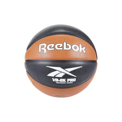 Balón de baloncesto Reebok VR-2K Pro de goma con agarre mejorado para actividades al aire libre, color marrón, talla 7